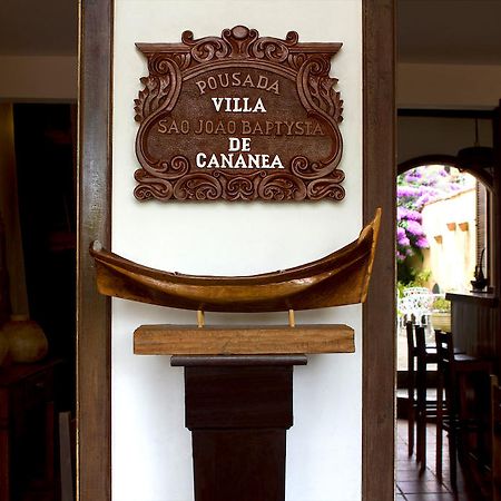 Pousada Villa De Cananea Cananéia Exterior foto